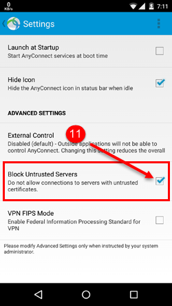 Block Untrusted Servers
