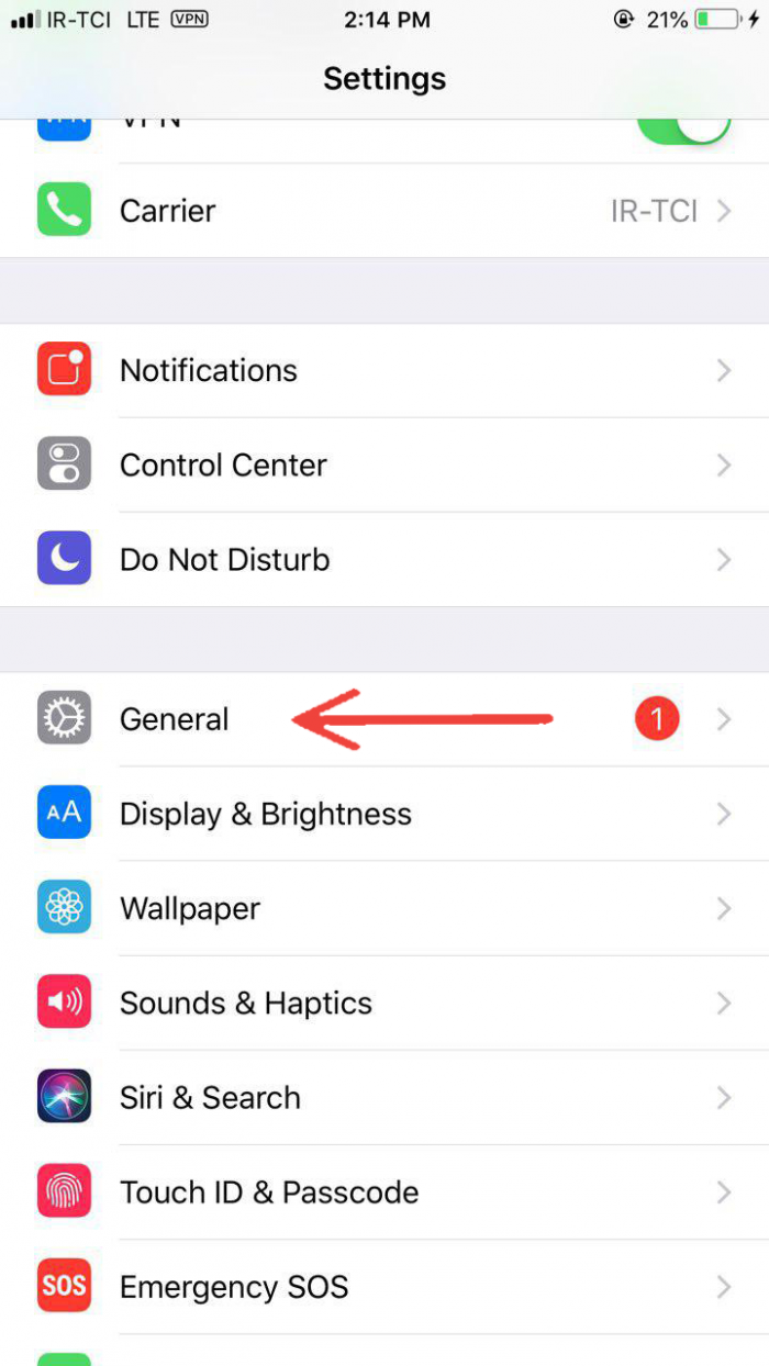 iOS General