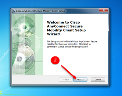 مرحله Next در نصب